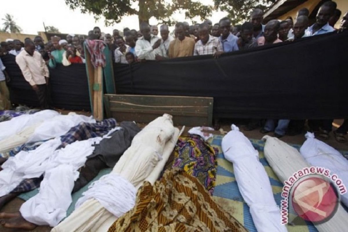 Milisi bersenjata tewaskan 34 warga sipil dalam serangan di Republik Afrika Tengah