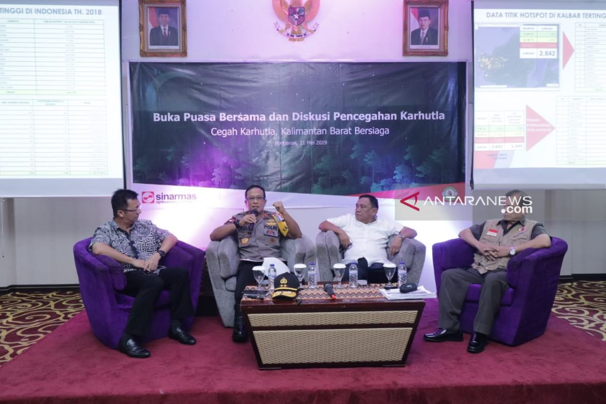 Kebersamaan faktor utama keberhasilan penanganan Karhutla di Kalbar