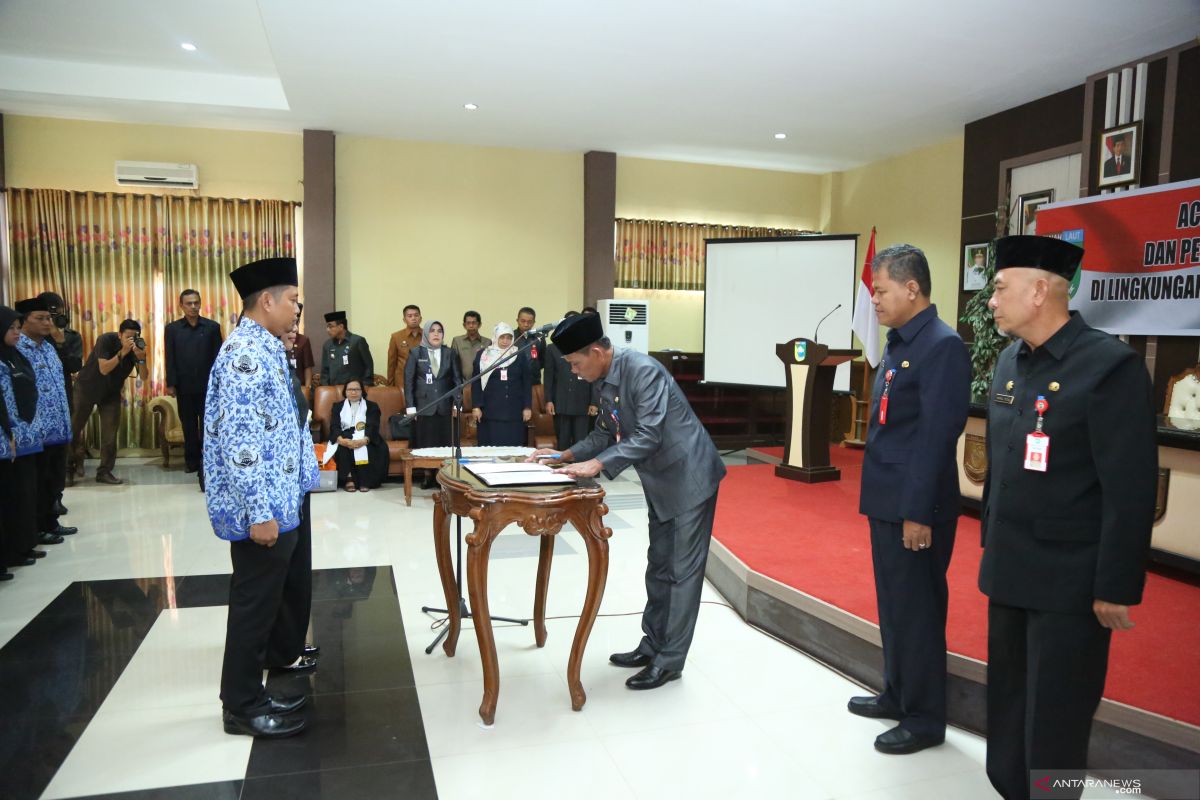 Bupati lantik 21 pejabat fungsional