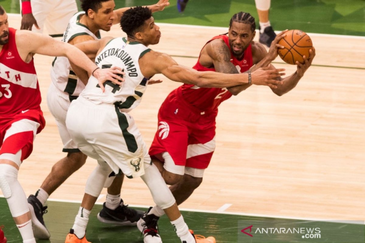 Playoff NBA: Raptors berbalik ungguli Bucks 3-2