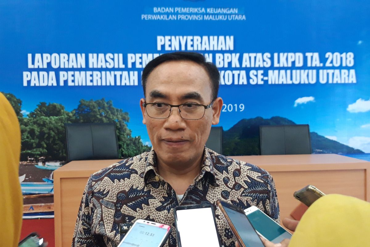 BPK serahkan LHP 10 kabupaten/kota di Malut