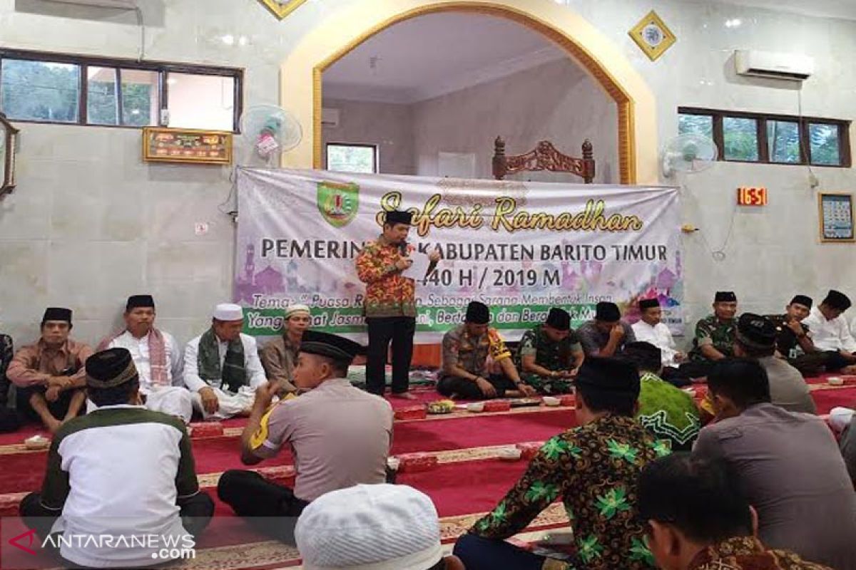 Pemkab Bartim sumbang Rp300 juta benahi Masjid Al Harist