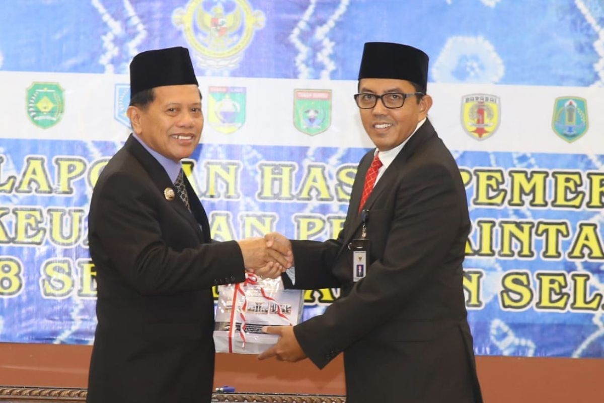 Pemkab Tapin terima opini WTP ke 5 dari BPK RI