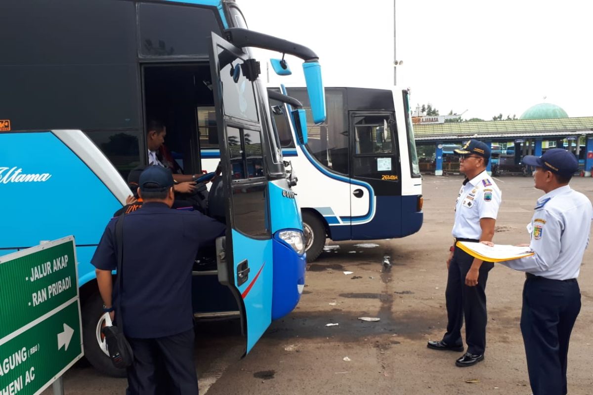 28 bus Lampung tak layak jalan jelang mudik