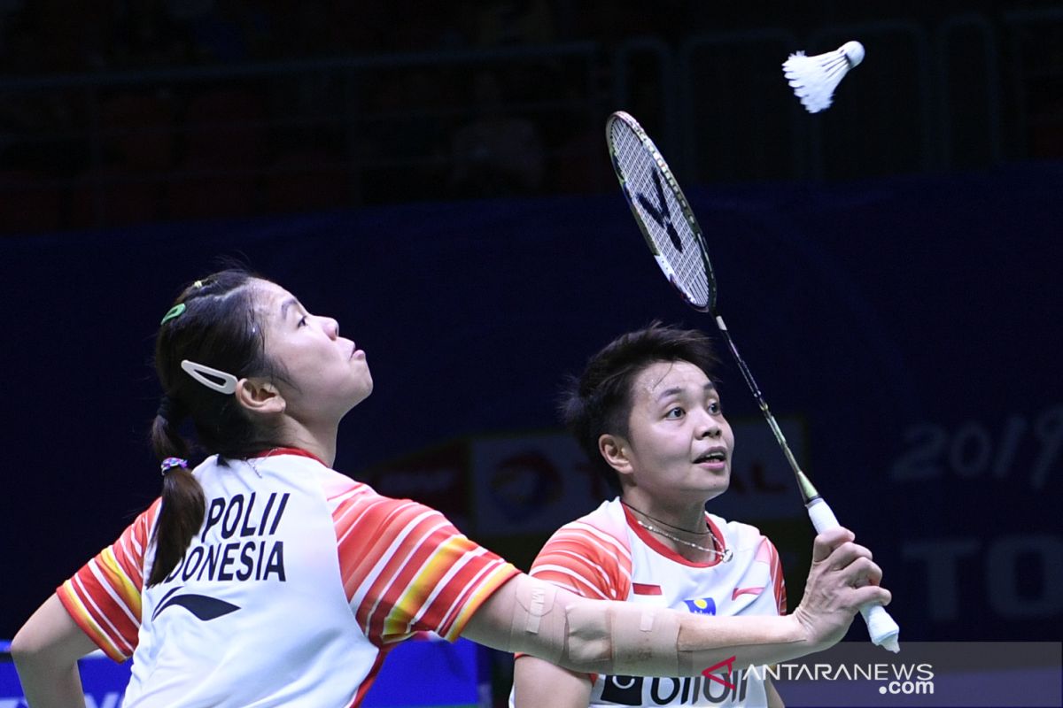 Greysia/Apriyani equalize 2-2 over Taiwan in Sudirman Cup