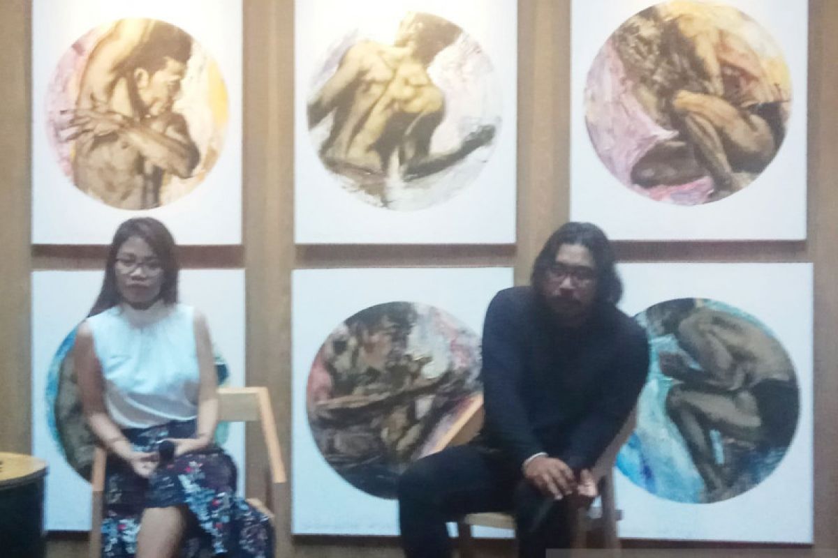 Pelukis Ida Bagus Purwa pameran tunggal bertajuk "AWAK"