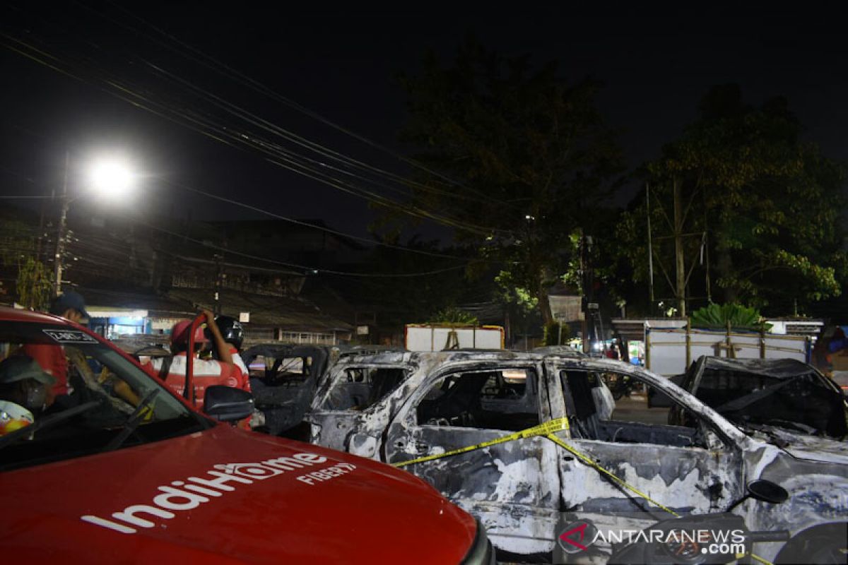 Satu CCTV dipasang di seberang Asrama Brimob Petamburan