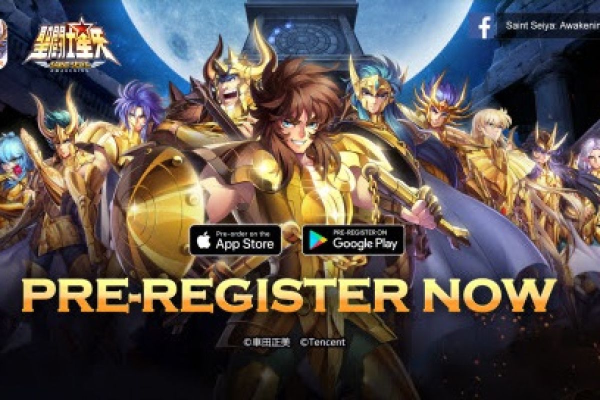 Pre-registration for mobile masterpiece Saint Seiya: Awakening begins on May 24Th