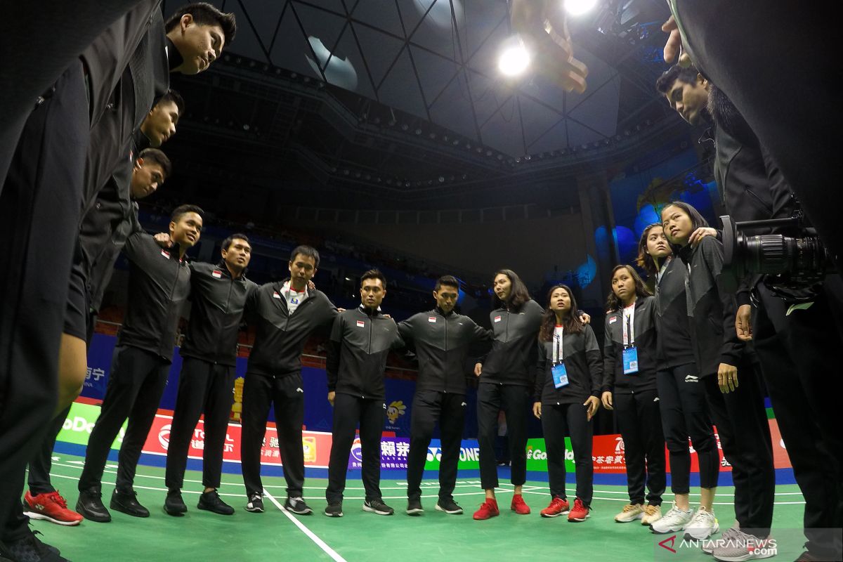 Indonesia coba bermain lepas hadapi Jepang di Piala Sudirman