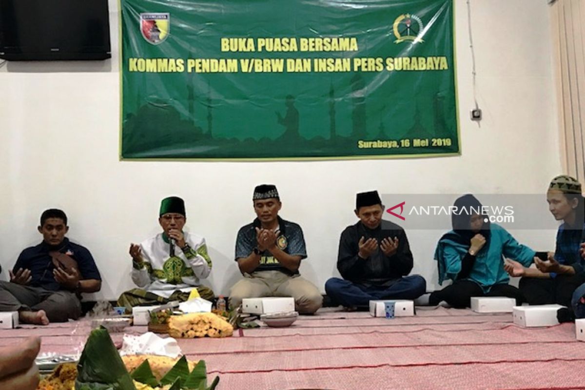 Kodam V/Brawijaya komitmen tingkatkan mitra dengan media