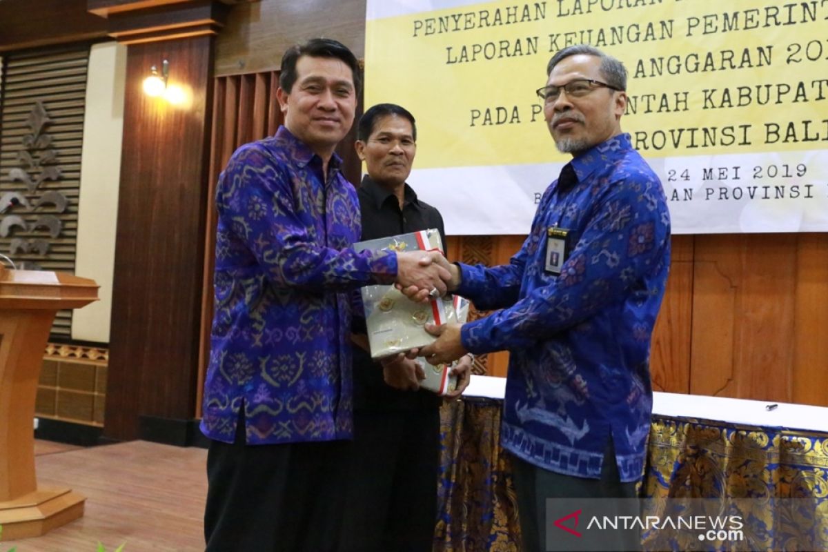 Keempat kalinya, Klungkung pertahankan opini WTP dari BPK