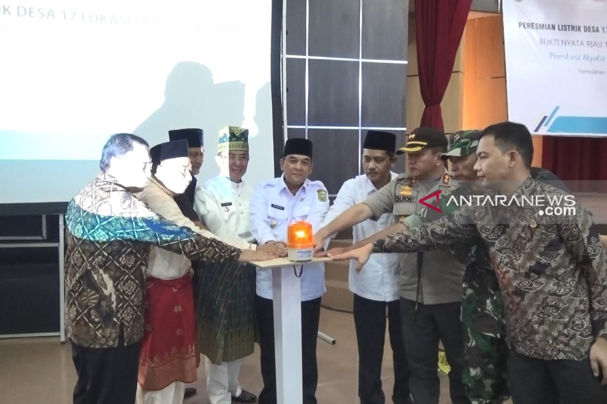 Bupati harapkan Program Listrik Desa di Inhil dapat digesa