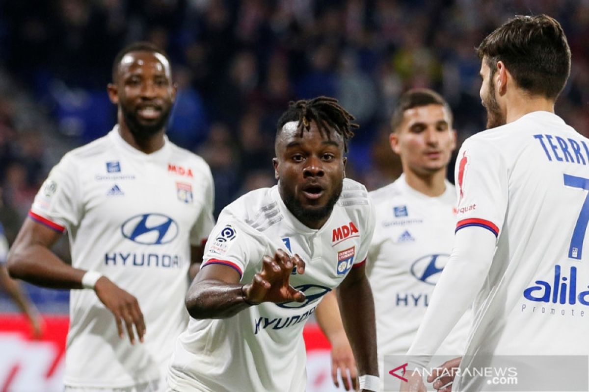 Liga Prancis - Lyon satu-satunya tim tiga besar yang menang di pekan pamungkas