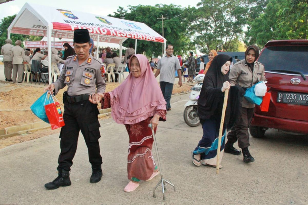 Polda Kepri gelar pemeriksaan kesehatan gratis di Batam