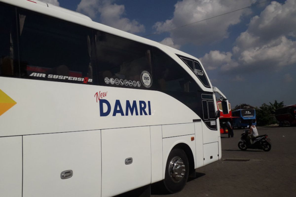 Lonjakan jumlah penumpang  Damri terjadi pada H-7