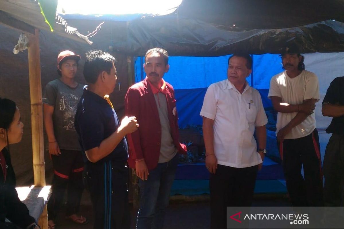 Tinggal dalam tenda, Dinsos Bali bantu warga Penaga-Bangli