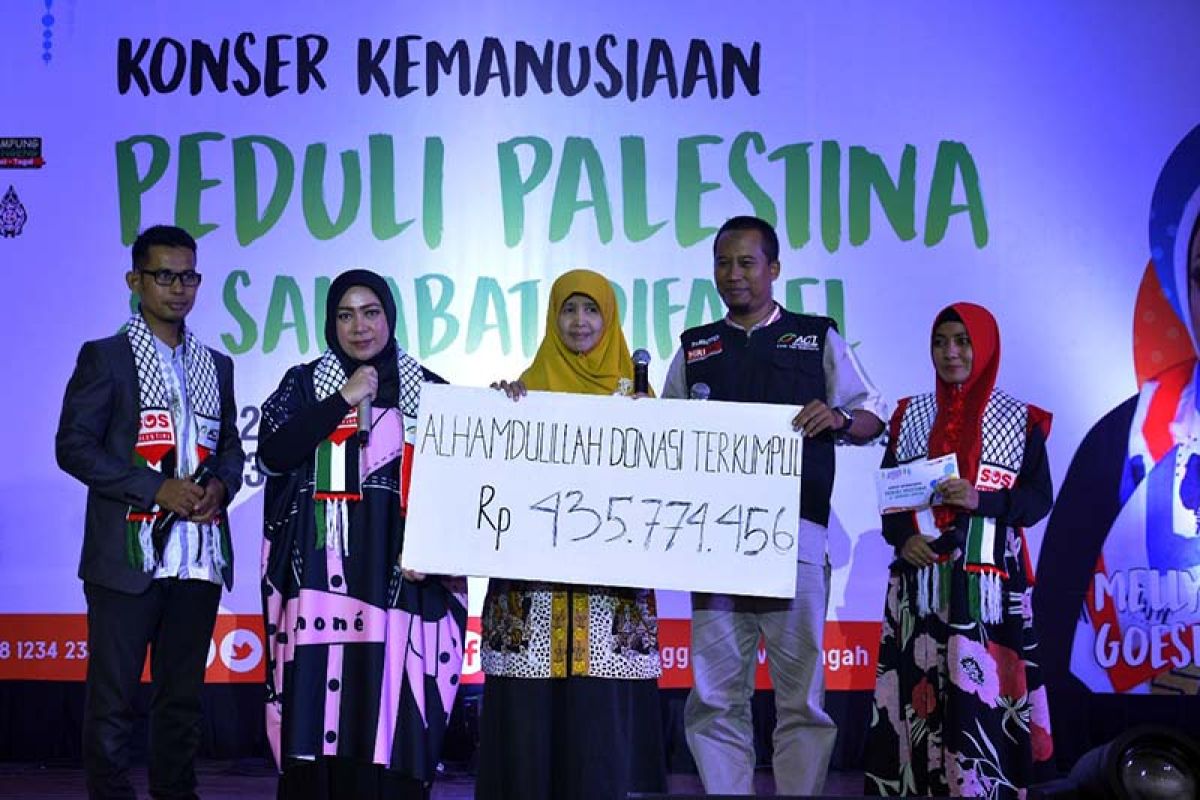 Konser kemanusiaan ACT Jateng himpun Rp435.774.456