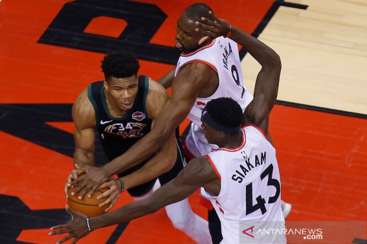 Toronto Raptors singkirkan Bucks 4-2, ke final hadapi Warriors