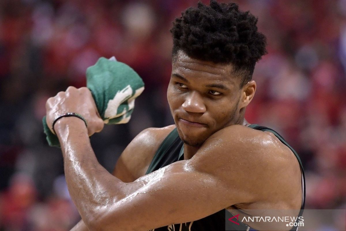 Pelajaran mahal dari Raptors untuk Antetokounmpo