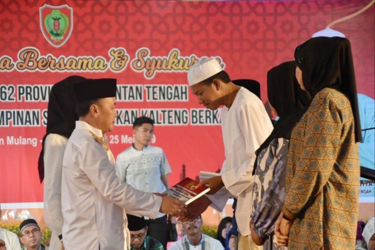 Gubernur tepati janjinya kepada korban kebakaran di Palangka Raya