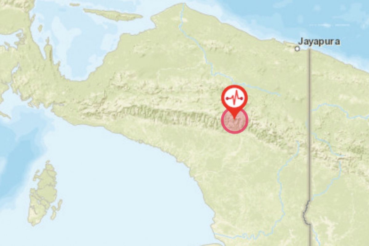 Gempa bumi Yahukimo Papua tidak berpotensi tsunami