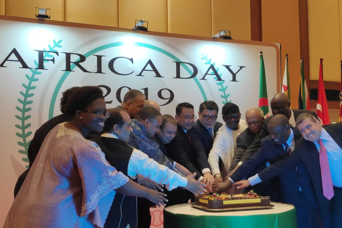 Group of African ambassador celebrates Africa Day