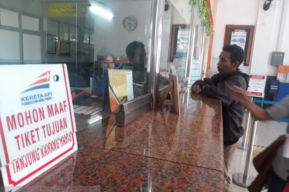 KAI Divre III Palembang hitung kenaikan penumpang 3,4 persen