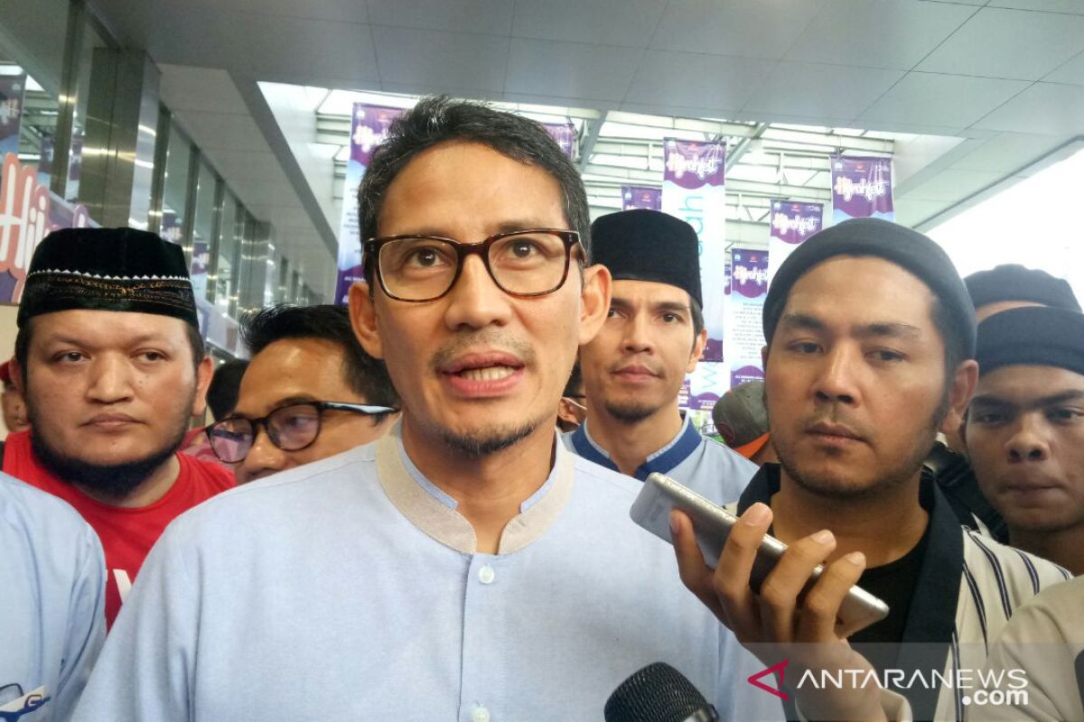 Komentar Sandiaga Uno soal penangkapan anggota BPN