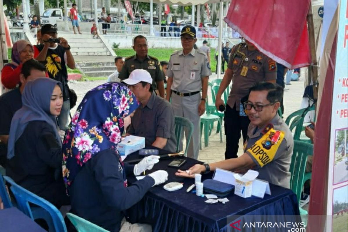 Jasa Raharja Babel gelar layanan kesehatan gratis