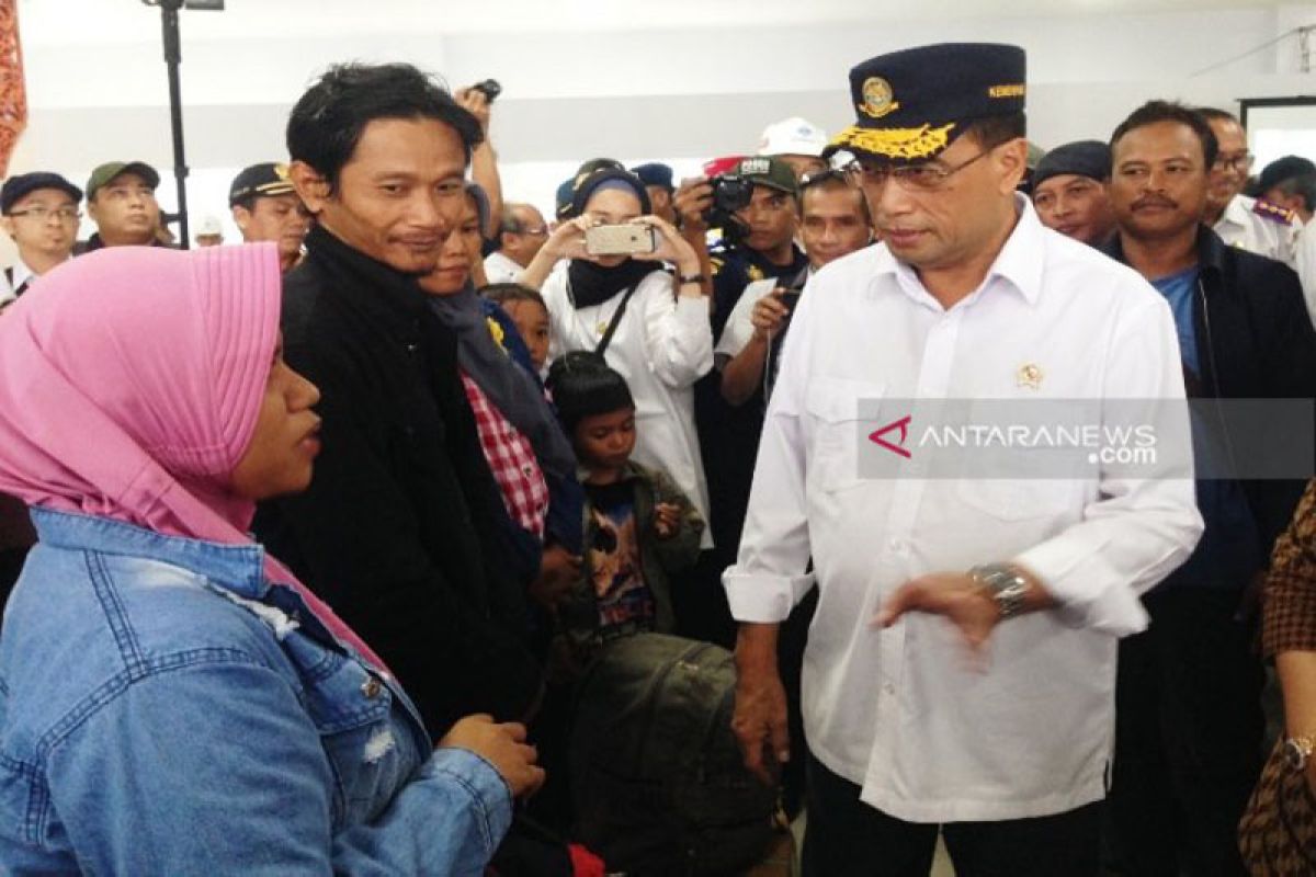 Menhub puji penyelenggaraan arus mudik Pelabuhan Panglima Utar Kalteng