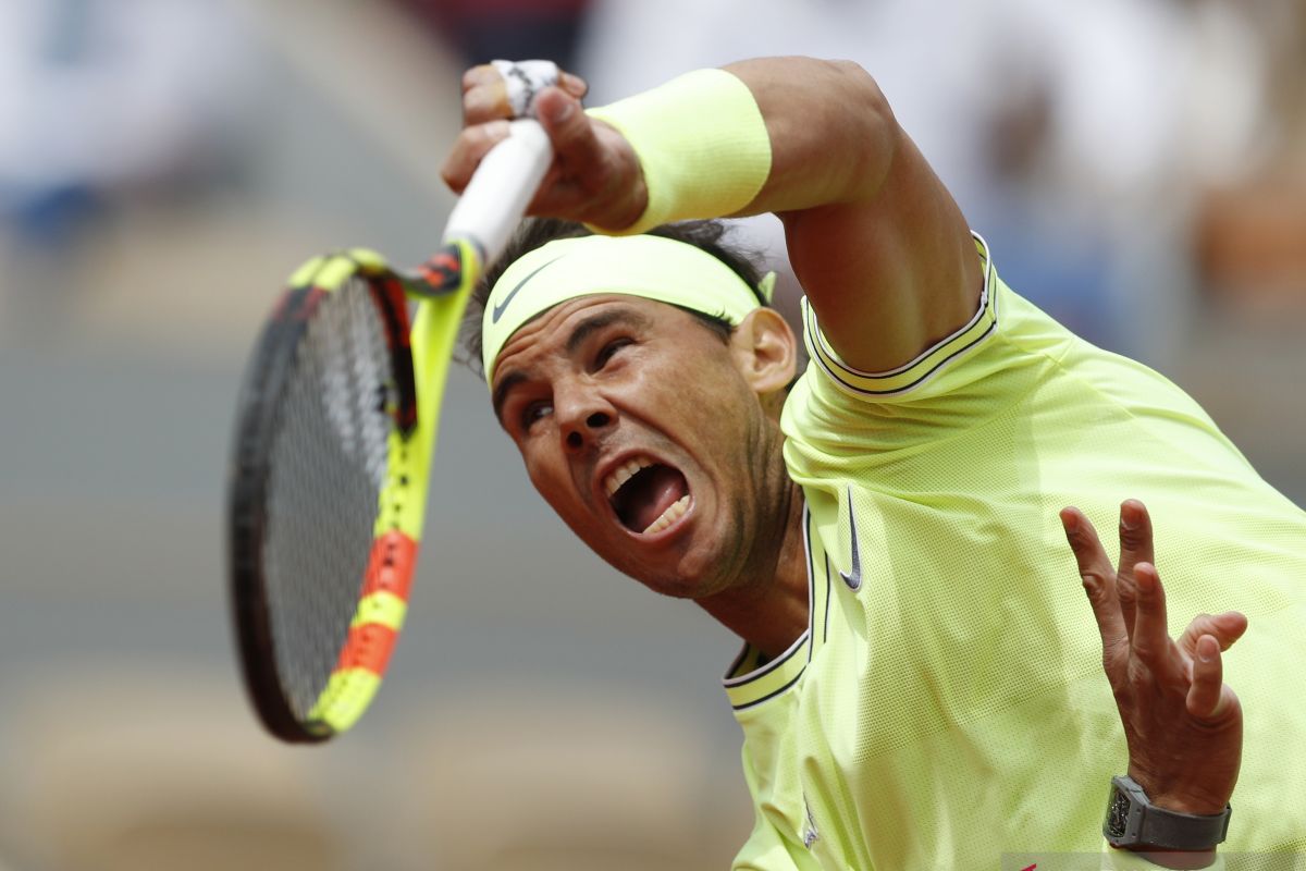 Nadal awali Prancis Open dengan kemenangan putaran pertama