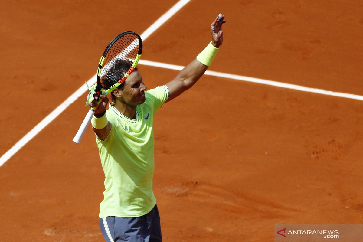 Nadal awali Roland Garros dengan kemenangan putaran pertama