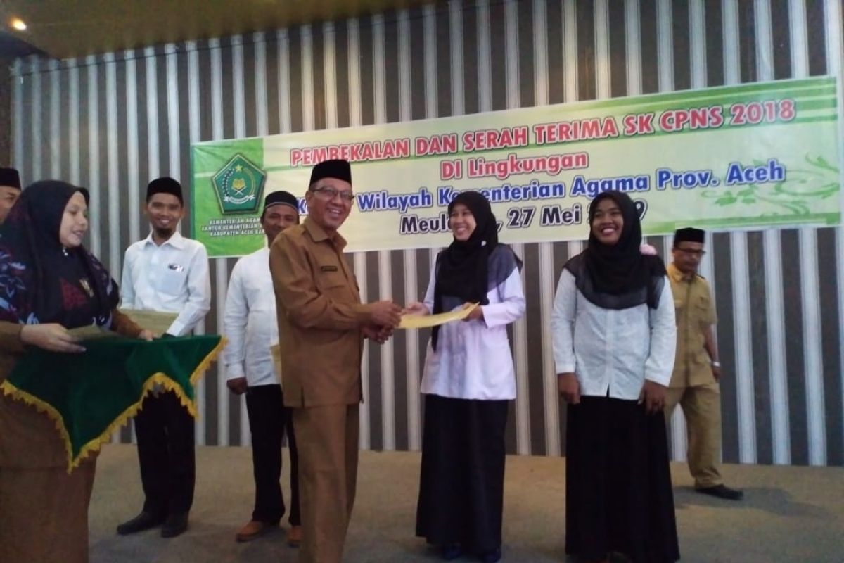 Kemenag Aceh ingatkan CPNS tak cepat minta pindah tempat tugas