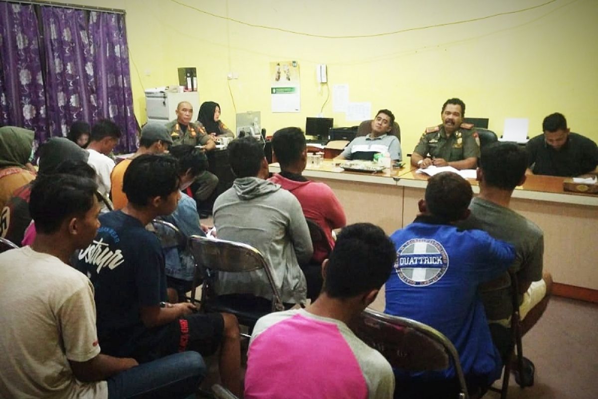 Masih banyak warga terjaring razia penyakit masyarakat di Sampit