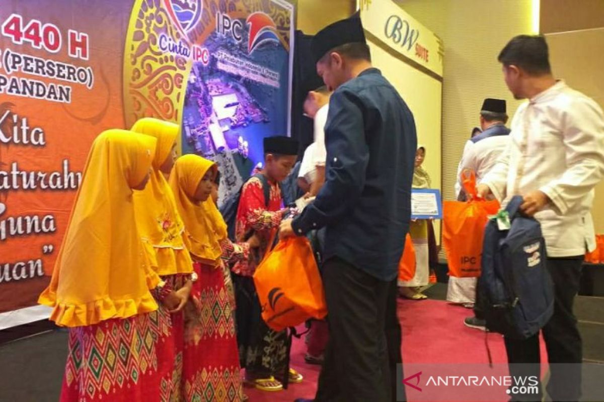 IPC Tanjung Pandan berikan santunan kepada anak yatim piatu