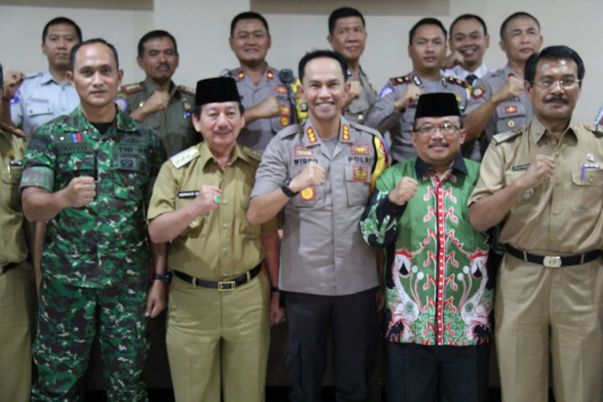 Polresta dan Pemkot Bandarlampung bahas arus mudik