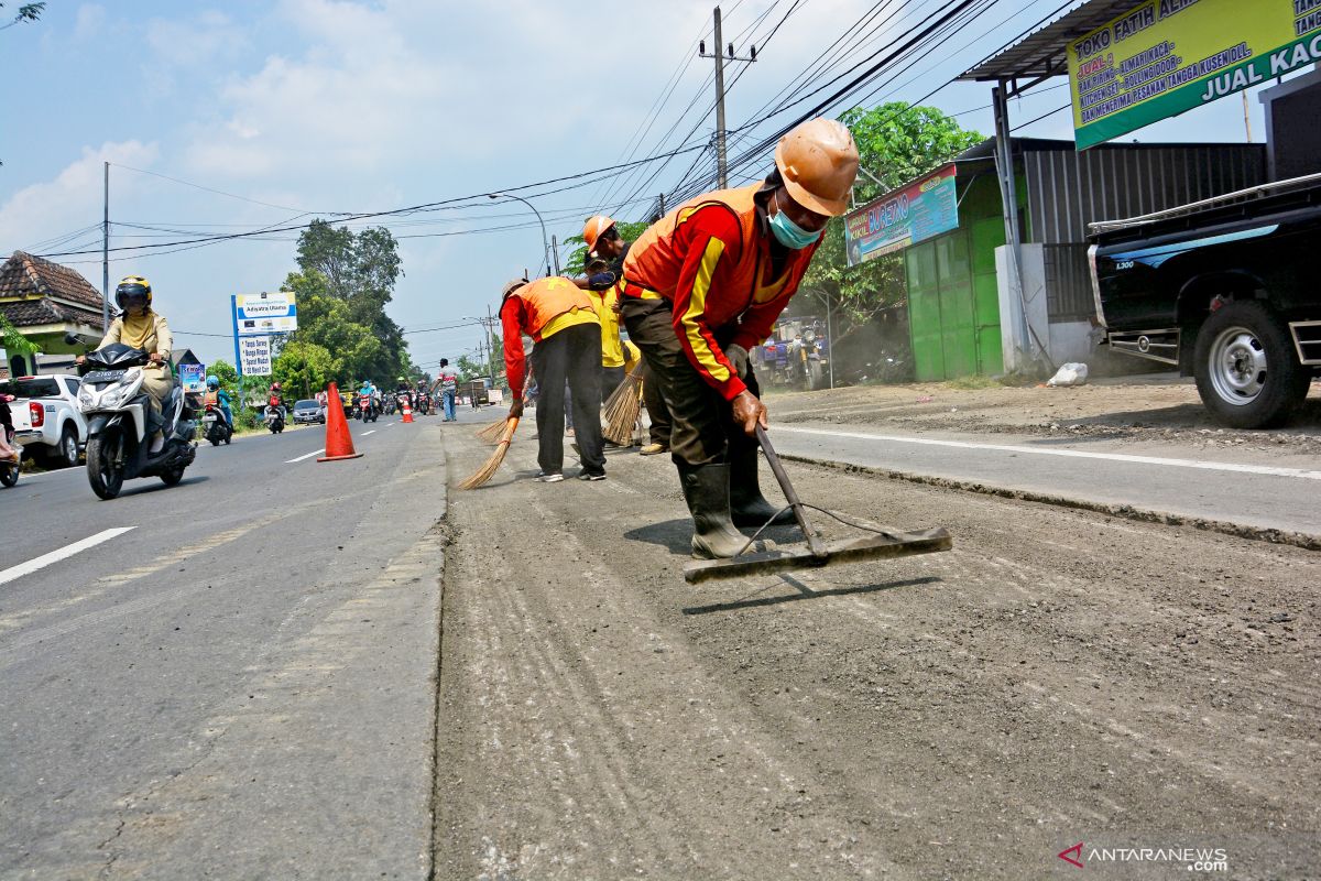 Pemkab sebut lebih 77 persen jalan kabupaten dalam kondisi mantap