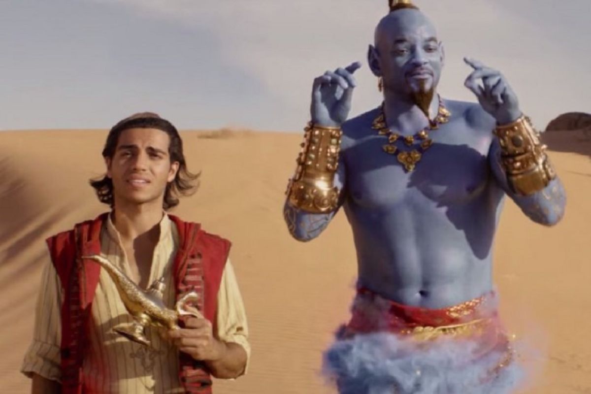 Tiga hari tayang, "Aladdin" raup Rp12,3 triliun