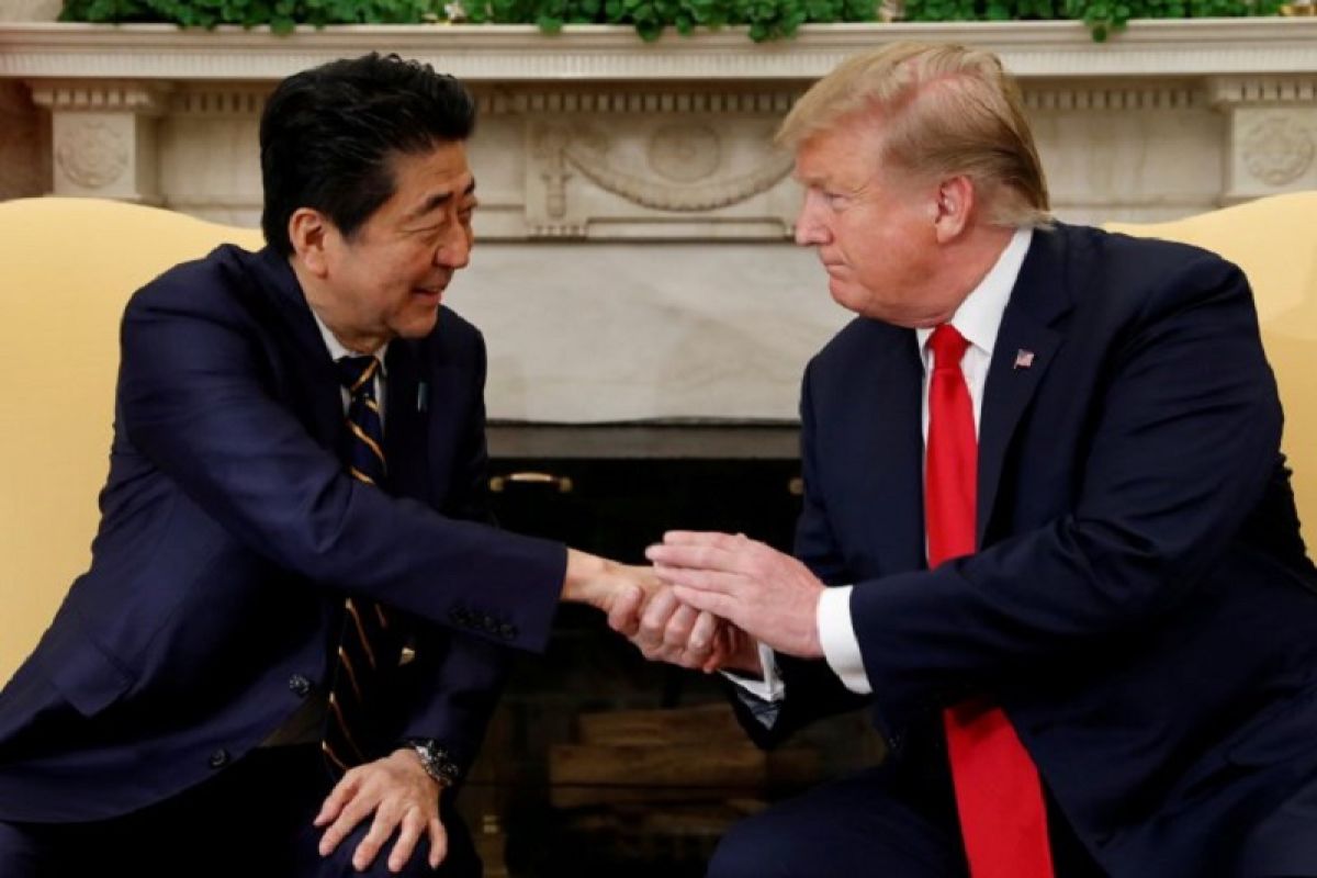 PM Jepang Shinzo Abe bertekad tunjukkan aliansi kuat dengan AS