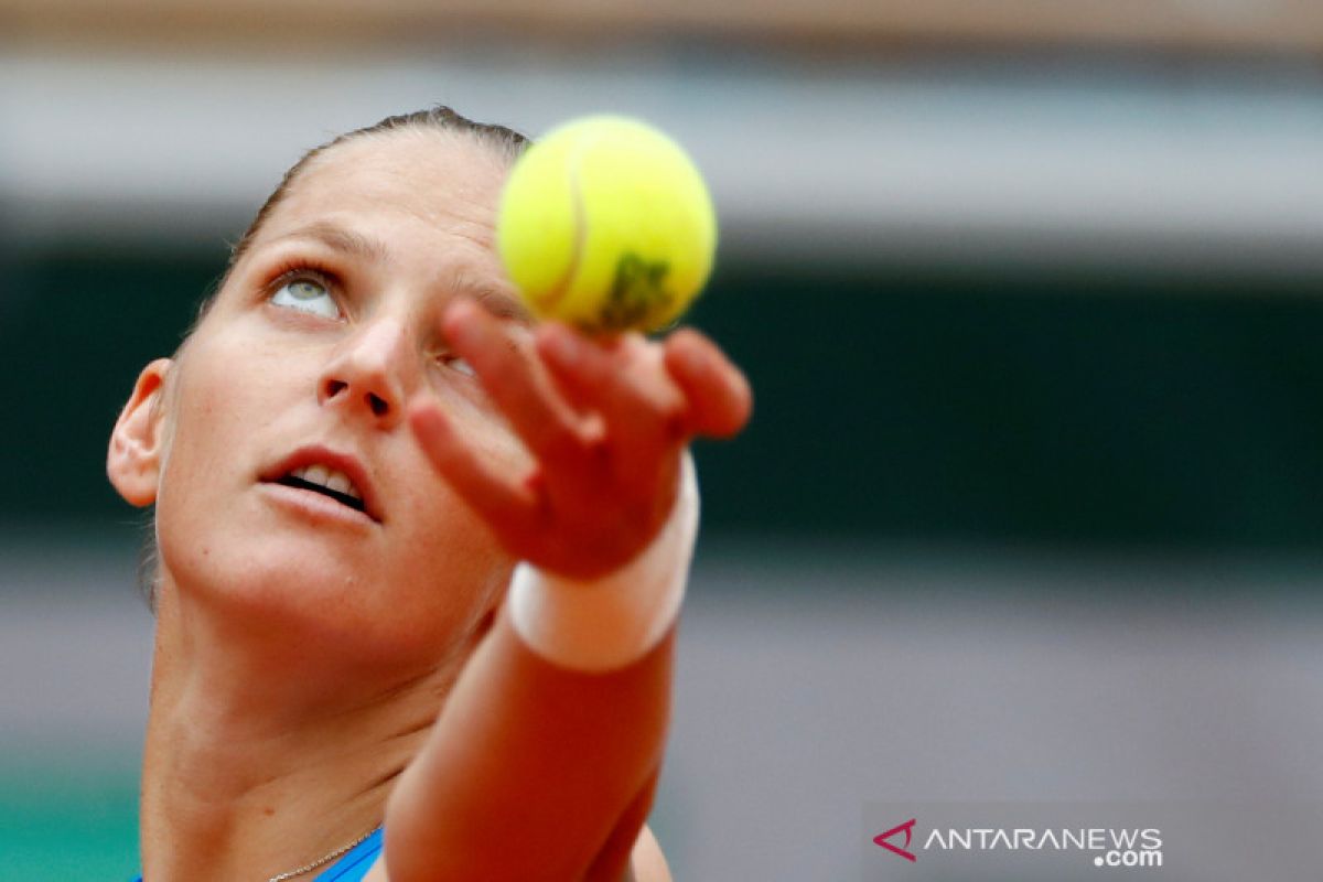 Petenis unggulan kedua Pliskova tersingkir di French Open