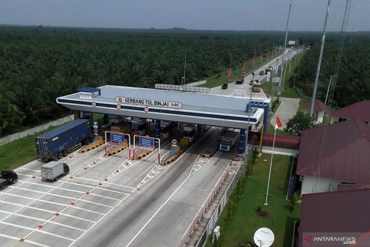 Pemudik di tol Medan-Binjai dapat diskon 15 persen