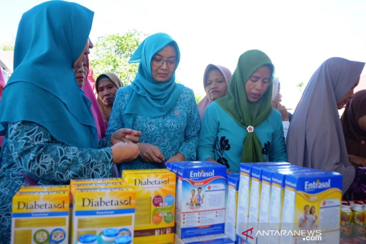 Pasar Murah Ramadhan PKK Batola semakin diminati warga