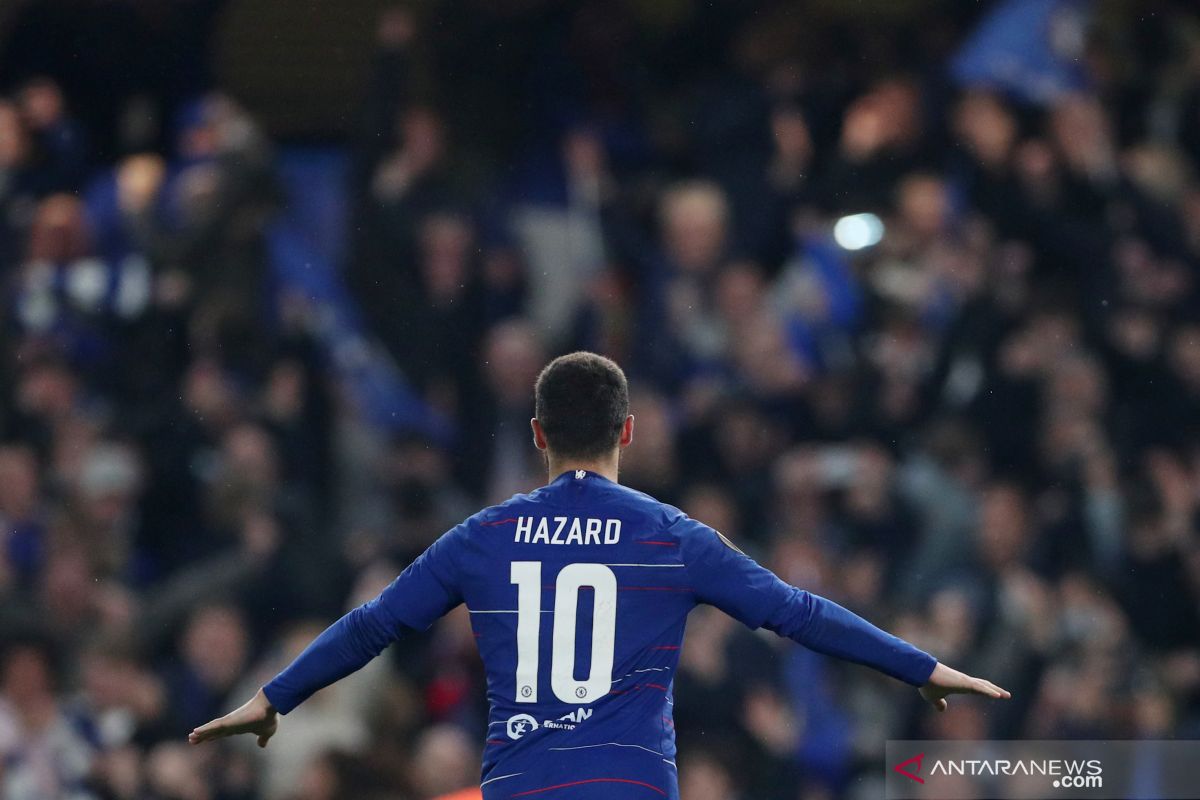 Eden Hazard: Trofi Liga Europa bisa jadi kado perpisahan sempurna