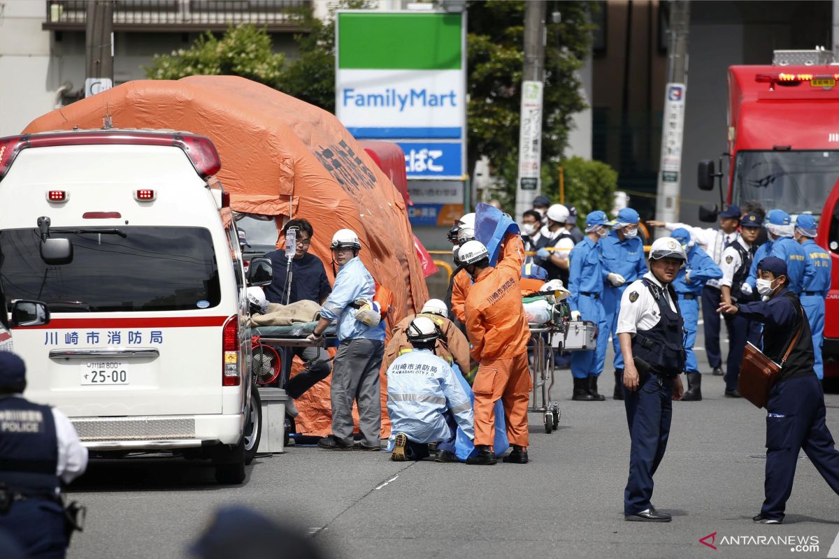 Aksi penikaman di Tokyo lukai belasan orang, termasuk anak sekolah