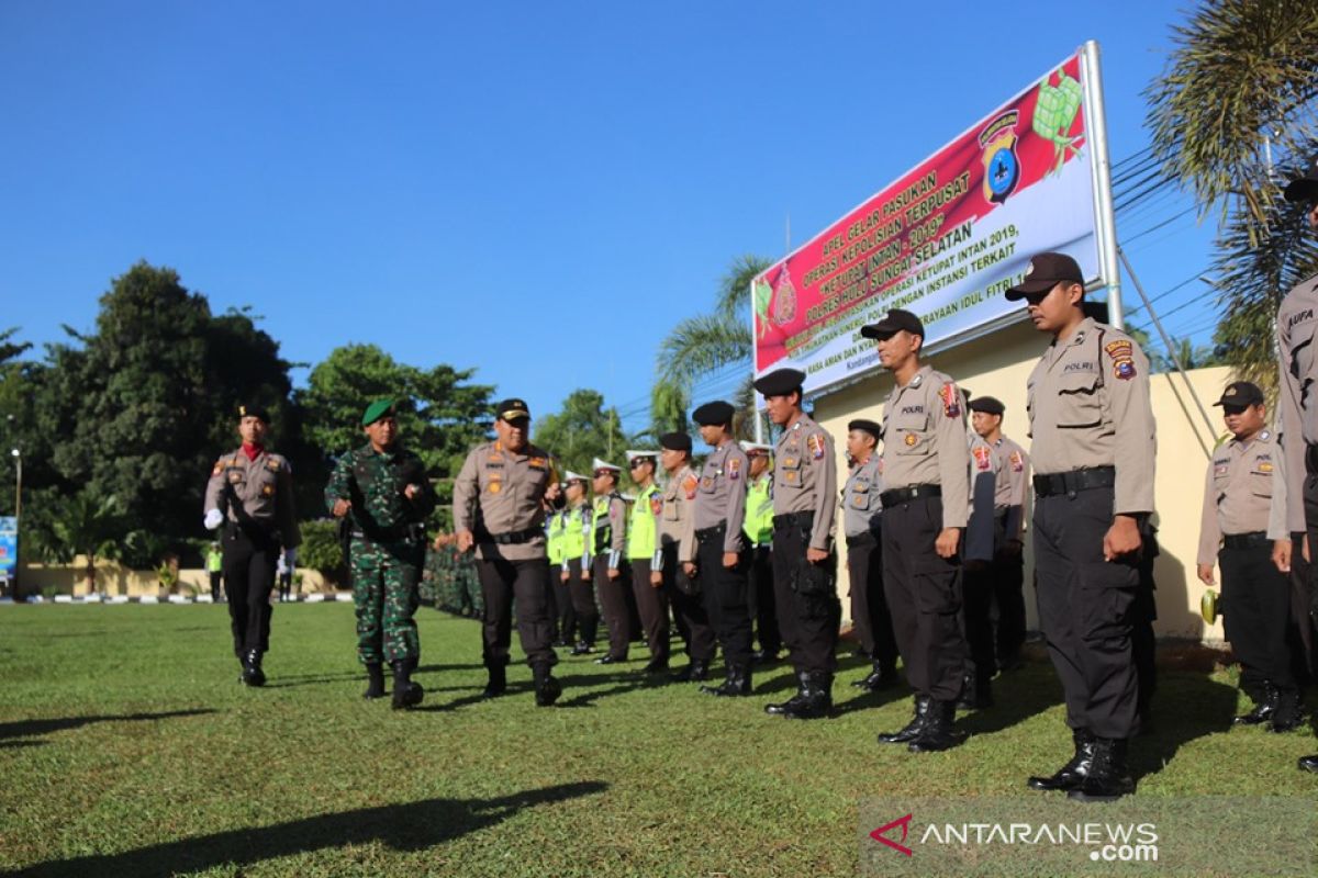 Polres HSS gelar pasukan operasi Ketupat Intan 2019