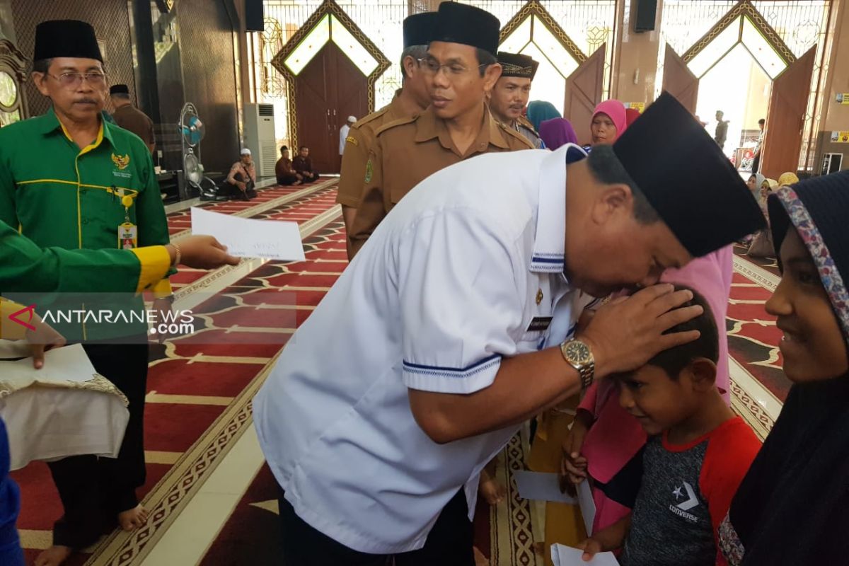 Baznas kota Sibolga salurkan zakat Rp670 Juta