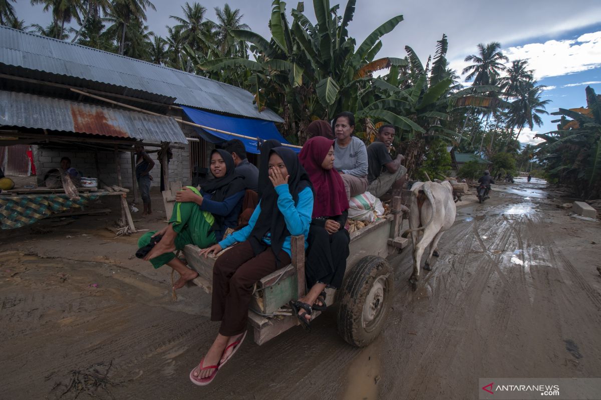 Pertama kali Lebaran di tenda pengungsian