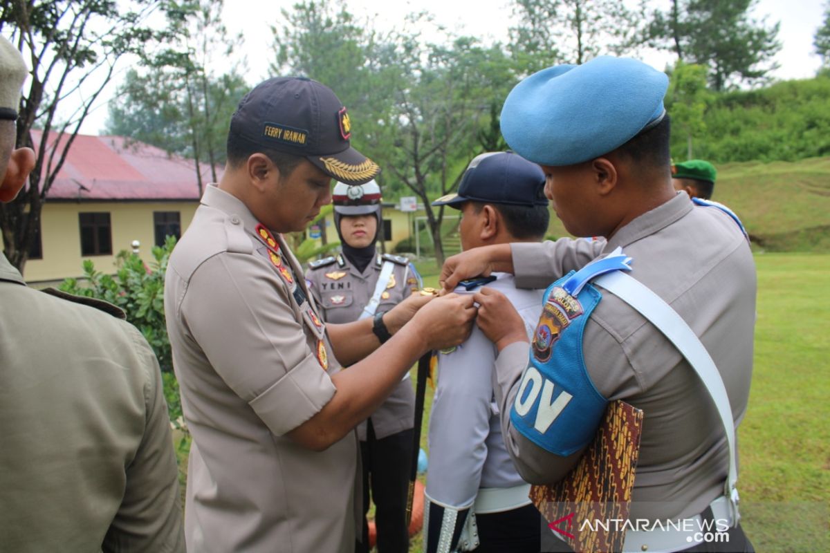 Polres Solok Arosuka terjunkan 105 personel amankan Lebaran 2019