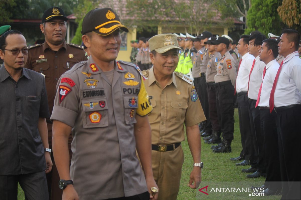 Polisi Bangka Tengah dirikan lima posko pengamanan Lebaran