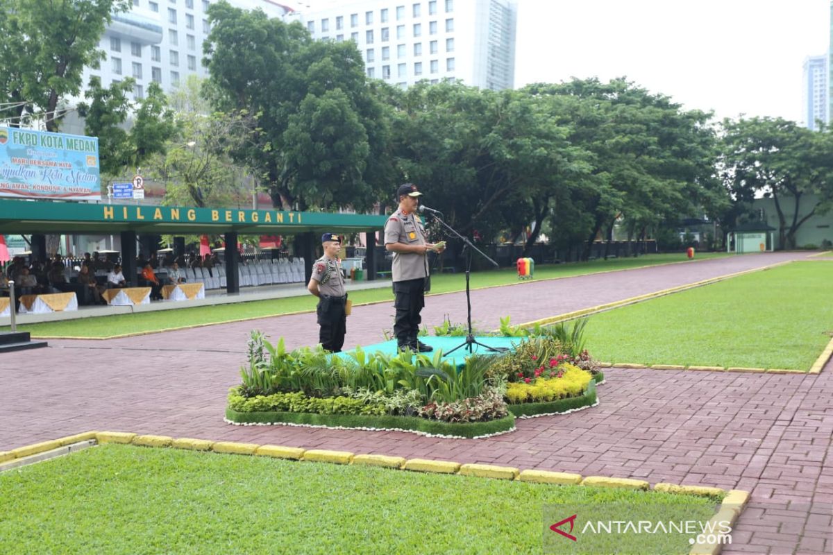 Polda Sumut kerahkan 9.948 personel gabungan untuk lebaran